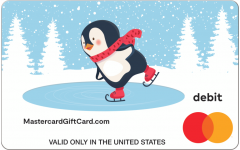 Mastercard® Skating Penguin Gift Card
