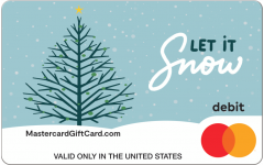 Mastercard® Snowy Conifer Gift Card