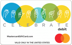 Mastercard® ASL Celebrate Analogous  Gift Card