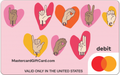 Mastercard® ASL Love Hearts Gift Card