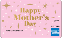 American Express® Mother's Day Sparkle Gift Card