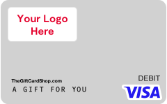 Visa Custom Gift Card - Logo