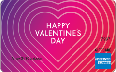 American Express® Valentine's Day Heart Gift Card