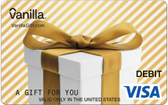 Vanilla Visa Blonde Bow Gift Card