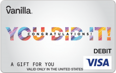 Congrats Blue Visa Gift Card