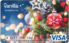 Vanilla Visa Magical Holiday Gift Card