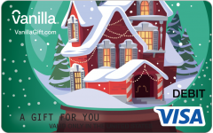 Vanilla Visa Magical Snow Globe Gift Card