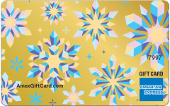 American Express® Golden Winter Gift Card
