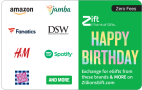 Happy Birthday - Zift eGift Card
