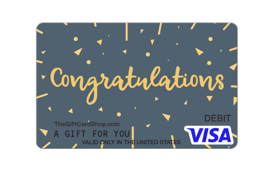 Featured Card 4 - Visa® Fancy Congrats
