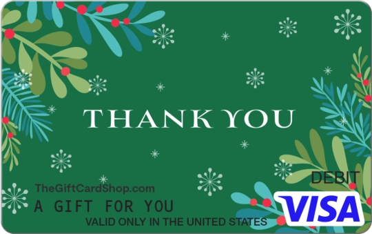 Featured Card 1 - Visa® Christmas Thank You