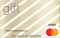 Mastercard® Gold Diagonal Gift Card