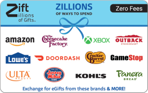 Zillions - Zift eGift Card
