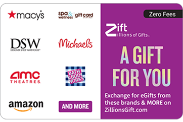 Main Hero Mobile 2 - Zillions A Gift For You Gift Card