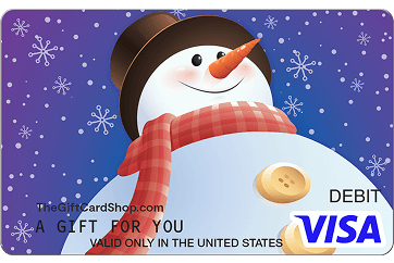 Hero 3 - Visa Magical Snowman Gift Card