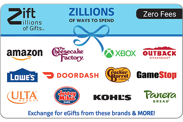 Hero 3 - Zillions - Zift eGift Card