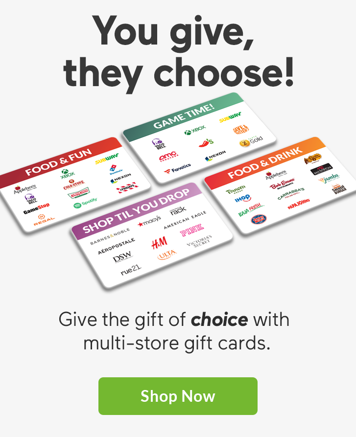 Buy Gift Cards Online The Gift Card Shop