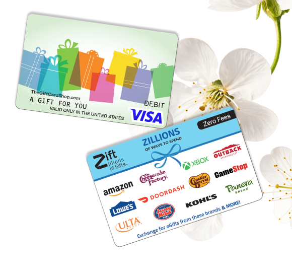 Main Hero 1 - Whatever is on your schedule, we’ve got a Gift Card for it. Colorful styles. Personal messages. Easy delivery! Simplify gifting all season long.