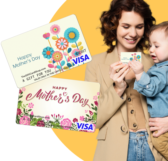 Main Hero 1 - She'll love choosing exactly what she wants with these gift cards.