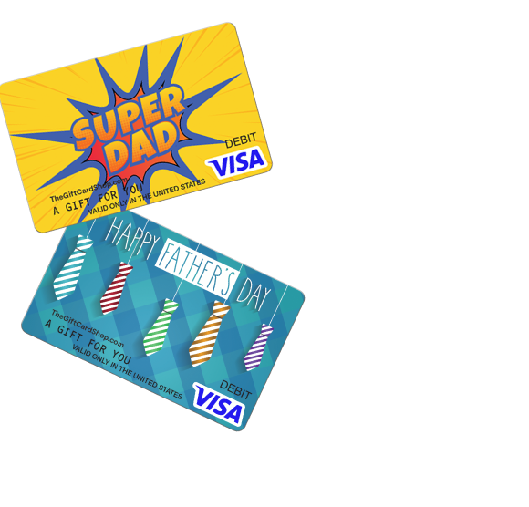 Main Hero 1 - Discover a gift dad can appreciate: gift cards he can spend how and when he wants.