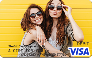 Custom Card Image 1 - Family smiling on a debit card advertisement.