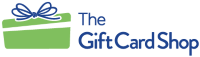 Logo of the Gift Card Shop with a present Icon