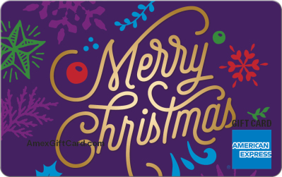 American Express Enchanted Christmas Gift Card
