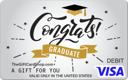 Visa  Congrats Grad Gift Card