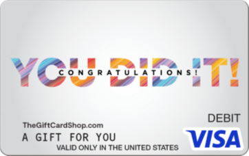 Visa You Did It Gift Card