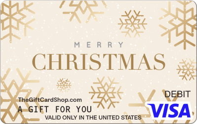Visa Gold Merry Gift Card