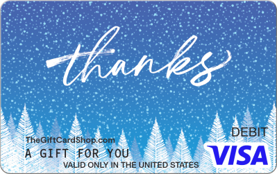 Visa Snowy Thanks Gift Card