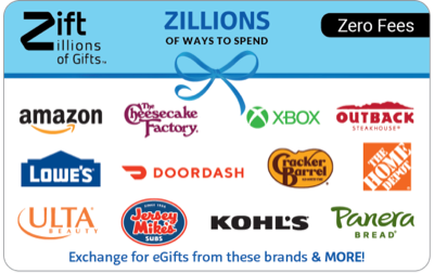 Zift - Shop Til You Drop Gift Card