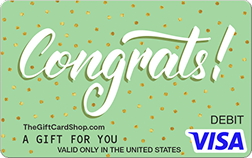 Visa Congrats Green Gift Card