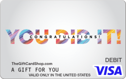 Visa You Did It Gift Card