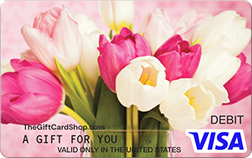 Visa Bouquet Of Tulips Gift Card