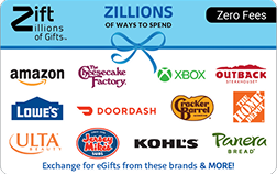 Zillions - Zift eGift Card